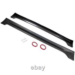 2pcs Side Skirts Mugen RR Style For Honda Civic 4 Door Sedan Dx Ex Si 2006-2011