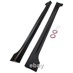 2x Left & Right Side Skirts For Honda civic 4 door sedan 2006-2011