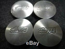 4 Honda Civic CRX EF8 EF9 Mugen Wheel Rim Center Caps Rare JDM OEM spoon mr5 m2