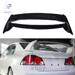 4Pcs Trunk Wing Spoiler Painted Mugen Style For Honda Civic 2006-2011 4DR Sedan