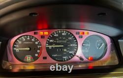 92-95 OEM+ Honda Civic EG mugen style gauge cluster clear lens cover + shroud