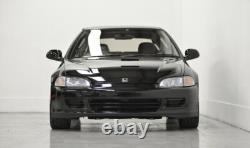 92-95 OEM+ Honda Civic EG mugen style gauge cluster clear lens cover + shroud