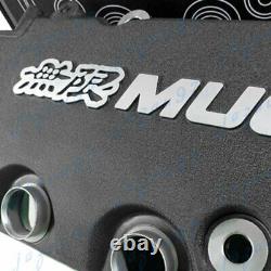 Black MUGEN Racing Rocker Engine Valve Cover + Oil Cap For Honda Civic VTEC SOHC