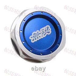 Blue MUGEN Racing Rocker Valve Cover With Oil Cap for Honda Civic B16 B17 B18 VTEC