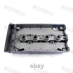 Blue MUGEN Racing Rocker Valve Cover With Oil Cap for Honda Civic B16 B17 B18 VTEC