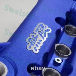 Blue MUGEN Style Engine Valve Cover With Oil Cap For 1999 2000 Honda CIVIC SI