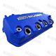 Blue Mugen Style Racing Engine Valve Cover For Honda Civic D16y8 D16y7 Vtec Sohc