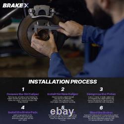 Brake X Disc Brake Caliper for 2008 Honda Civic MUGEN Si