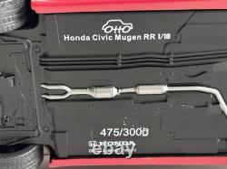 Brand New 118 Ottomobile Otto Honda Civic FD2 Mugen RR in Red Limited Edition