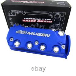 Car Engine Valve Cover Mugen D16Y8 D16Y7 VTEC SOHC Blue For Honda Civic
