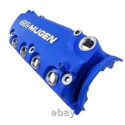 Car Engine Valve Cover Mugen D16Y8 D16Y7 VTEC SOHC Blue For Honda Civic