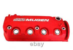 Car Engine Valve Cover Mugen SOHC VTEC D16Y8 D16Y7 Red For Honda Civic
