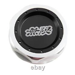 Car Engine Valve Cover Oil Cap Mugen SOHC VTEC Black For Honda Civic