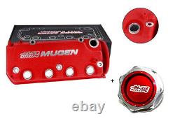 Car Engine Valve Cover Oil Cap Mugen SOHC VTEC Red For Honda Civic