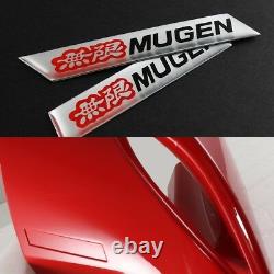Carbon Fiber Factory RED Rear Spoiler Wing Mugen For 12-15 Honda Civic Sedan