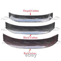 Carbon Fiber For 2017-2021 Honda Civic FK8 Rear Spoiler Central Blade HIGH KICKS