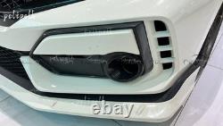 Carbon Fiber For Honda Civic FK8 Type R Hatchback 2017 Mugen Style Side Splitter