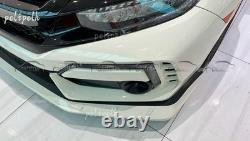 Carbon Fiber For Honda Civic FK8 Type R Hatchback 2017 Mugen Style Side Splitter