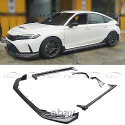 Carbon Fiber For Honda Civic FL5 Type-R Front Lip Side Skirt Rear Splitter Lip