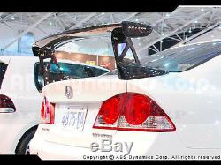 Carbon Fiber Mugen GT Type-R Style Spoiler for 2006 -11 4dr Honda Civic