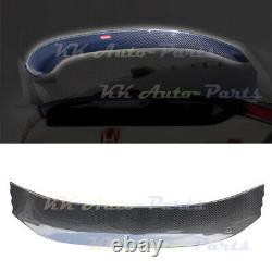 Carbon Fiber Rear Spoiler Central Blade HIGH KICKS For 2017-2021 Honda Civic FK8