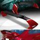 Carbon Fiber/factory Red Mug Style Rear Trunk Spoiler Fit 12-15 Honda Civic 4dr