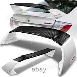 Carbon Fiber/factory White Mug Style Trunk Spoiler Fit 12-15 Honda CIVIC Sedan