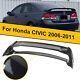 Carbon Look Mugen Style Rr Trunk Wing Spoiler For Civic 4dr Sedan 2006-2011
