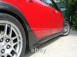 Carbon fiber fender trims flare fit for Honda 07-10 Civic Type-R FD2 Mugen RR