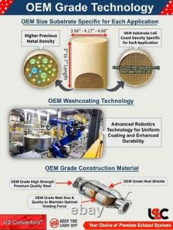 Catalytic Converter for 2008 Honda Civic MUGEN Si 2.0L L4 GAS DOHC