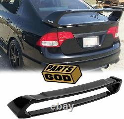 Civic 4 Door Mugen Style Spoiler fits 2006 2007 2008 2009 2010 2011