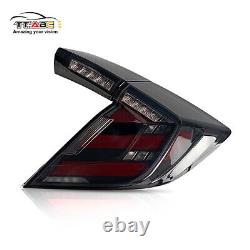 Clear Tail Lights For Honda Civic Hatchback 2017-2021 Mugen FK7 FK8 Rear Lamps