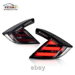 Clear Tail Lights For Honda Civic Hatchback 2017-2021 Mugen FK7 FK8 Rear Lamps