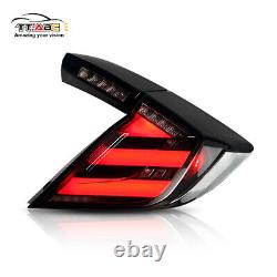 Clear Tail Lights For Honda Civic Hatchback 2017-2021 Mugen FK7 FK8 Rear Lamps