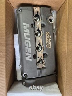 Coil On Plug Bracket With MUGEN Style Valve Cover Grey Honda Civic Vtec B