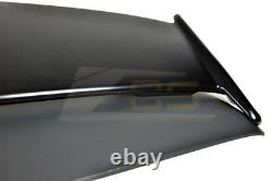EJ6 Type-R CTR Rear Roof Wing Spoiler With BLACK Alex Tilt Bracket For 96-00 Civic