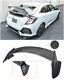 Eos Carbon Fiber Type R Style Rear Spoiler Wing Roof Civic Hatchback 5dr 17-21