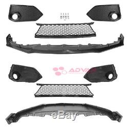 EOS Type R Style Front Bumper Cover Lower Lip For 16-Up Honda Civic Coupe Sedan