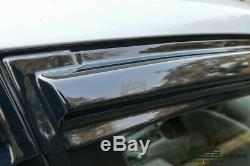 EOS Visors For 12-15 Honda Civic Sedan JDM Mugen II Style Side Window Deflectors