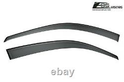 EOS Visors For 96-00 Civic 2/3Dr CLIP-ON Style Side Window Rain Guard Deflectors