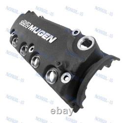 Engine Valve Cover BK MUGEN Racing Rocker with Oil Cap For Honda Civic VTEC SOHC