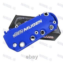 Engine Valve Cover For Honda Civic D16Y8 D16Y7 VTEC SOHC Blue MUGEN Style Racing