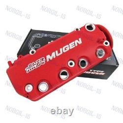 Engine Valve Cover For Honda Civic D16Y8 D16Y7 VTEC SOHC Rocker Red MUGEN Racing