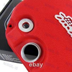 Engine Valve Cover Red MUGEN Racing Rocker with Oil Cap For Honda Civic VTEC SOHC