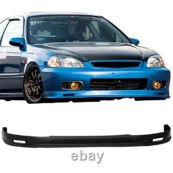 FREEMOTOR802 Front Bumper Lip Splitter, Fits 1999-2000 Honda Civic, Mugen Sty