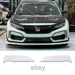 FRP For 17+ Honda Civic TYPE R 10Th Mugen Style FK8 Hatchback Side Lip Splitter