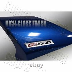 Factory Blue For 12-15 Honda Civic Sedan MUGEN Carbon Fiber Rear Spoiler Wing