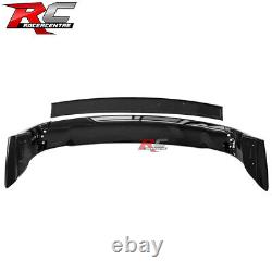 Fit 06-11 Honda Civic 4DR Sedan Trunk Spoiler Wing Mugen Style Gloss Black ABS