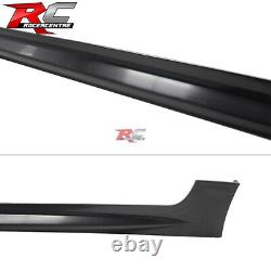 Fit 06-11 Honda Civic Sedan Mugen RR Style Side Skirts Extension In Pair PP