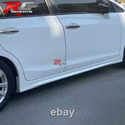Fit 12-15 Honda Civic 9th 4Dr Mugen RR Style Side Skirts Rocker Panels ABS 2PCS